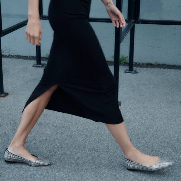 ZARA Pointed Toe Flats NWT - Picture 6 of 14